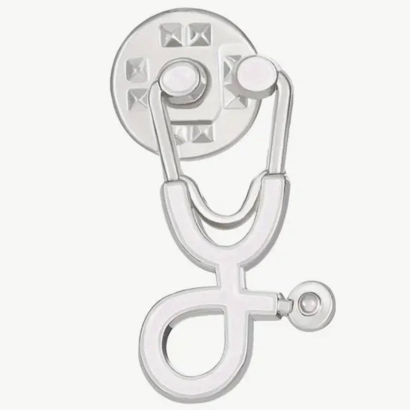 Stethoscope Brooch ๐ฉบ