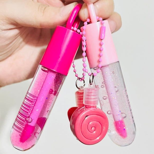 Lip gloss with Lipstick
