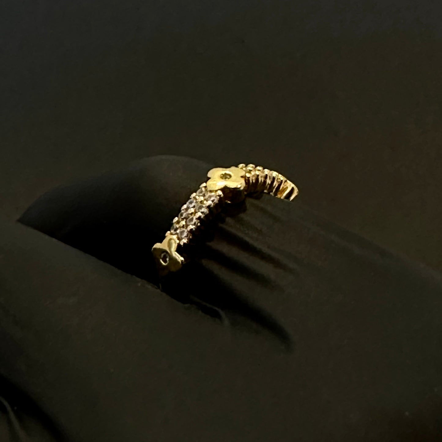 Carved Gold Ring