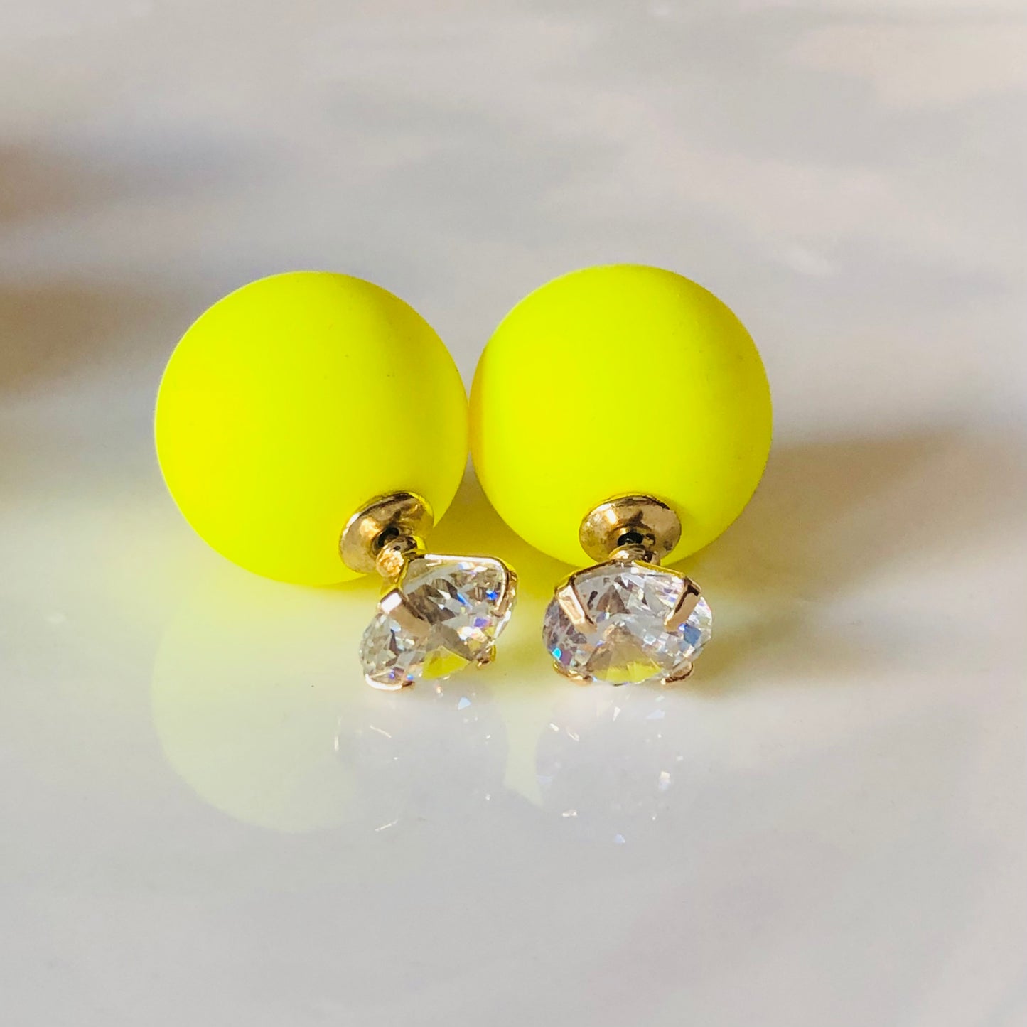 Double Sided Earring (Neon love)