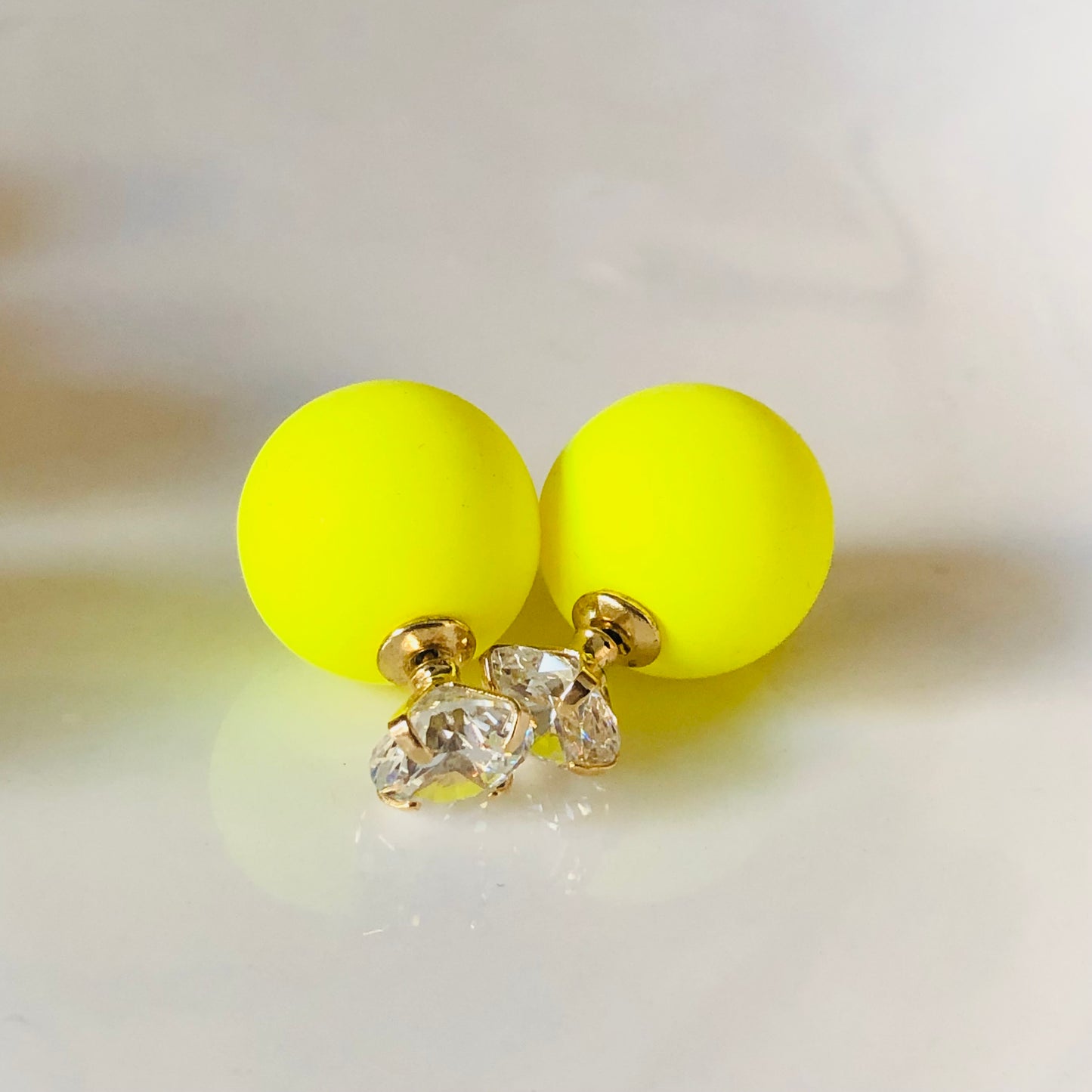 Double Sided Earring (Neon love)