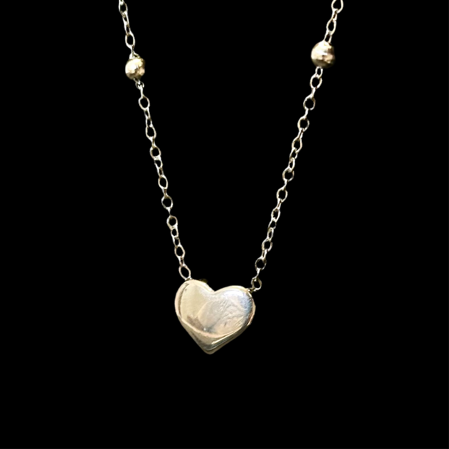 Heart Pendant Locket (Silver)