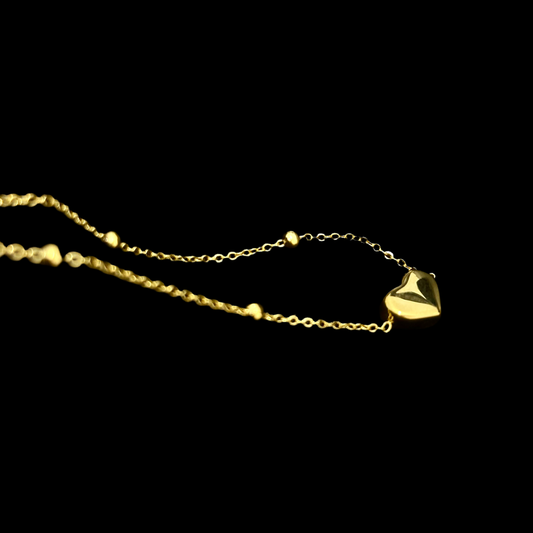 Gold Heart Bracelet