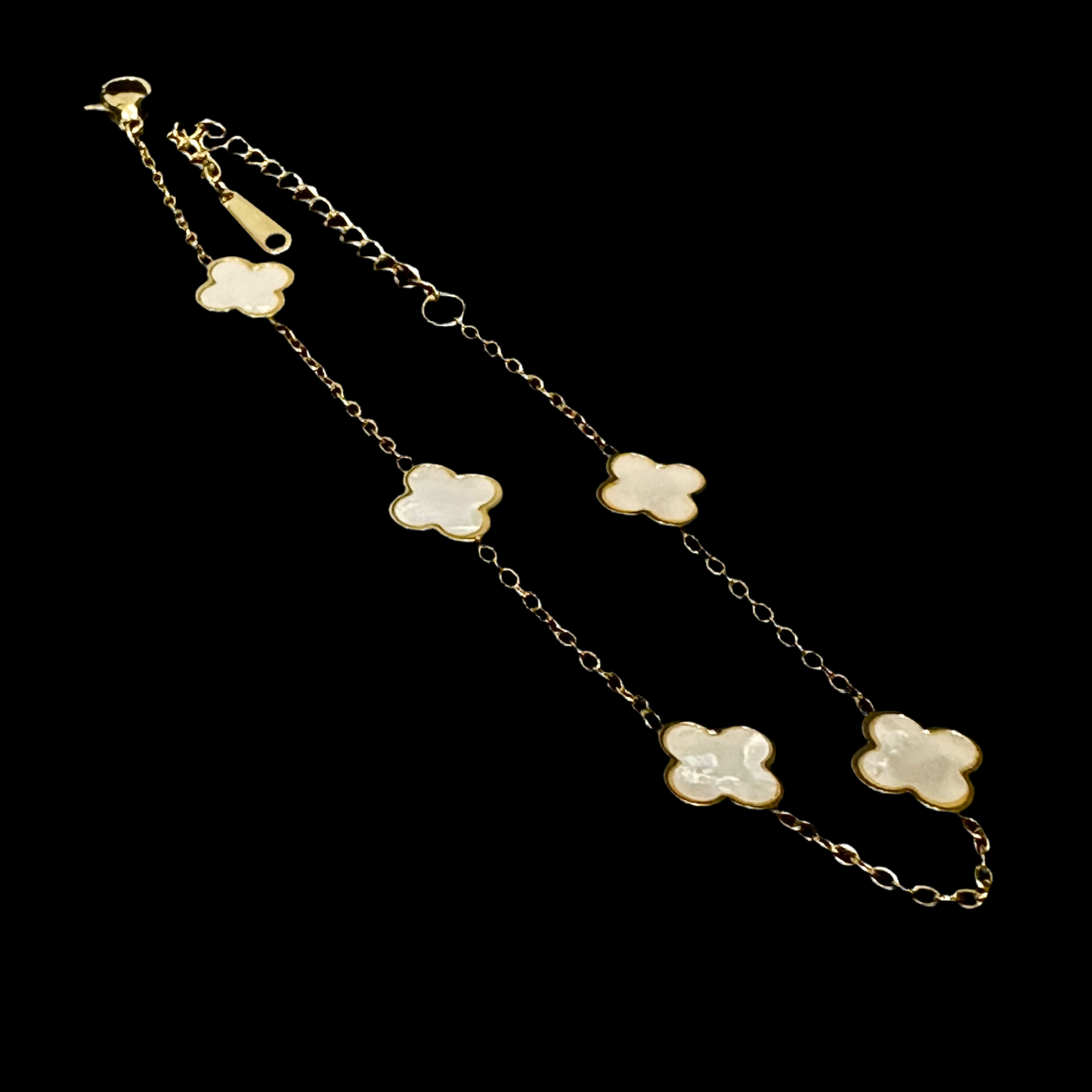 White Clover Bracelet